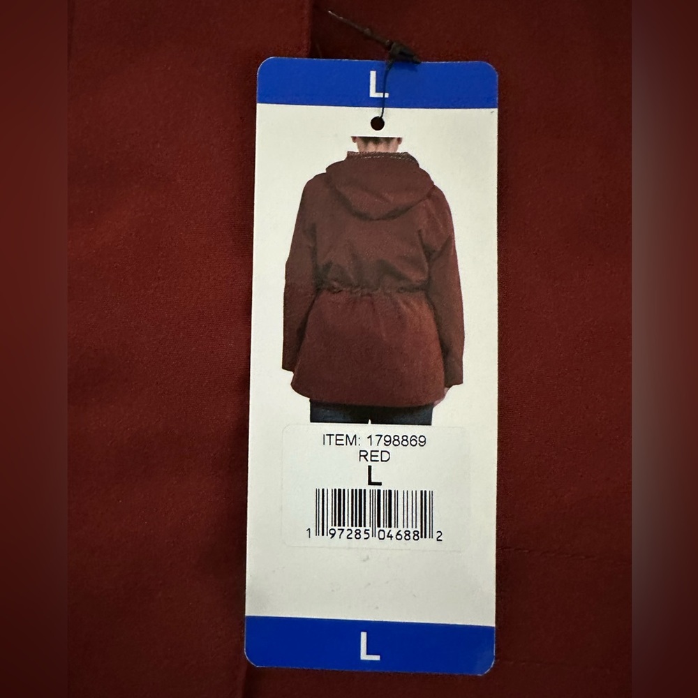 🧡NWT Pendleton Women's Hooded Rain Jacket - Wind Resistant, Waterproof🧡 - Picture 8 of 12